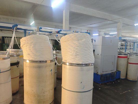 Weft Wire Spring Coiling