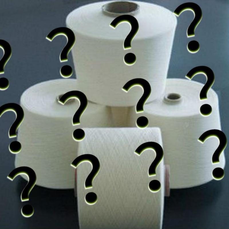 How is cotton transformed into yarn?